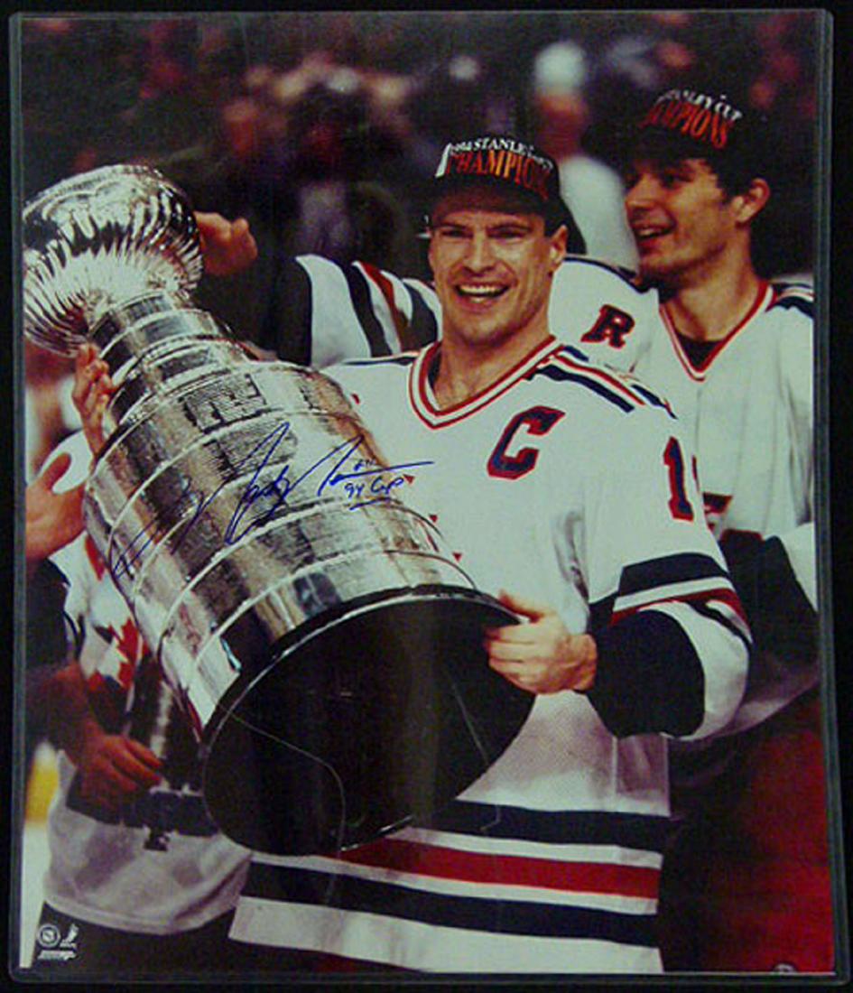 POSTER NATIONAL HOCKEY LEAGUE RANGERS, MESSIER (1 of 3)