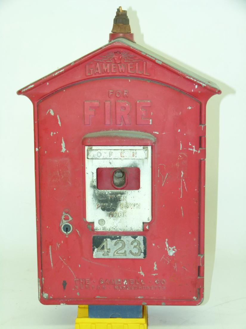 GAMEWELL ALUMINUM FIRE BOX, C. 1950 (1 of 4)