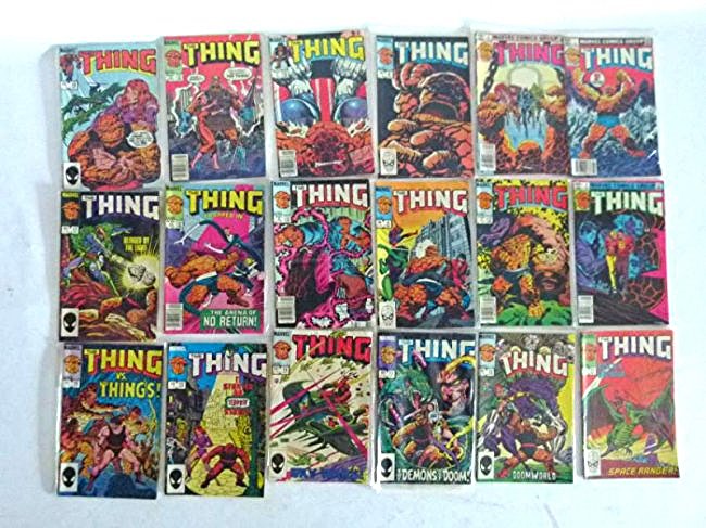 VINTAGE COMICS INCL. THE THING #1-32 & ICEMAN #1-4 (1 of 5)