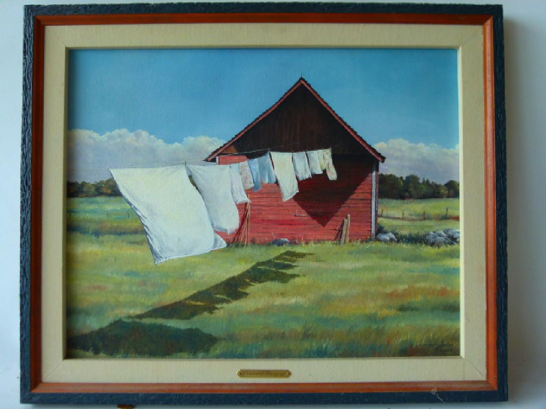 O/B "VERMONT HANGUP" SIGNED WERNER JOHN, #8265 (1 of 5)