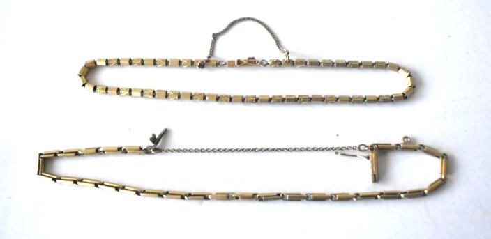 LOT ASSORTED 10KT YELLOW GOLD BRACELETS (1 of 3)