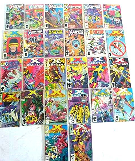 LOT VINTAGE COMICS INCL. X-FACTOR #1-24, C. 1980 (1 of 3)