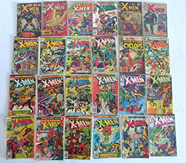 LOT VINTAGE COMICS INCL THE X-MEN #100 TO 170 PLUS (1 of 4)