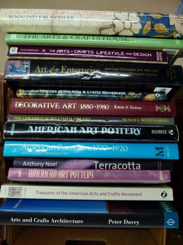 ART REF. BOOKS ON ARTS AND CRAFTS MOVEMENT (1 of 1)