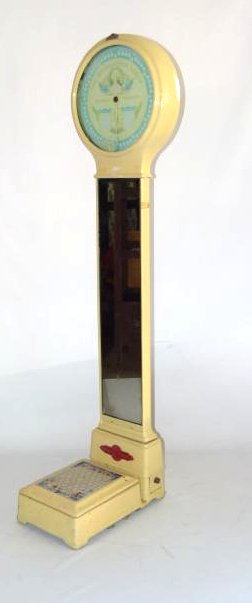 GEORGE WASHINGTON CAST IRON LOLLIPOP SCALE C.1920 (1 of 7)