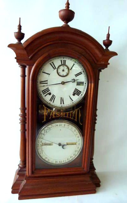 SETH THOMAS #4 "FASHION" CALENDAR  CLOCK, 19TH C. (1 of 5)