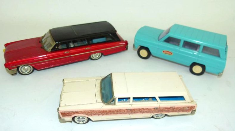 3 INCL. JAPANESE FRICTION STATION WAGONS (FORD/OLDS (1 of 6)