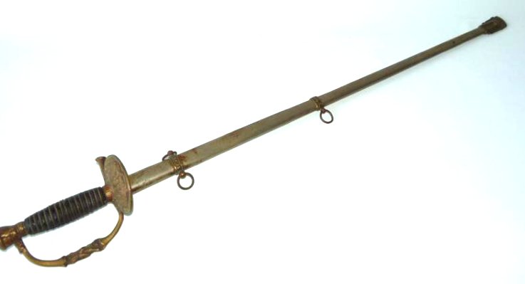 I A JOEL & CO. NEW YORK MILITARY SWORD 19TH C. (1 of 4)