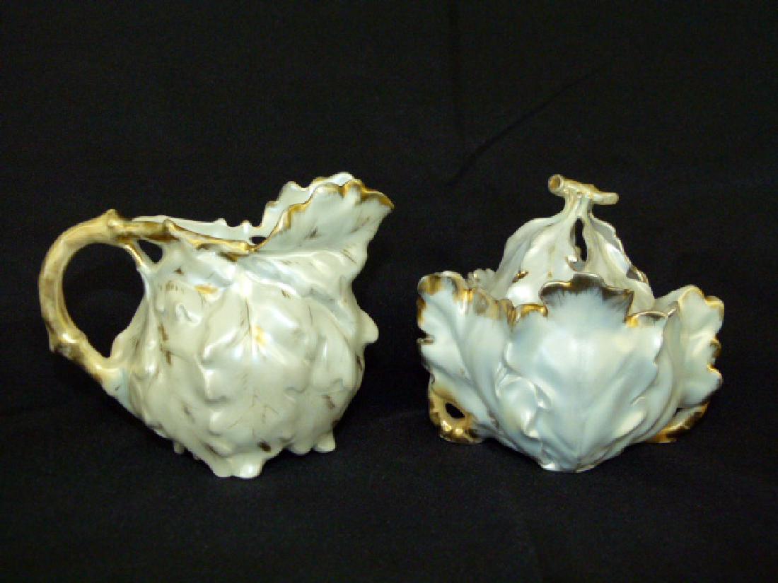 ROYAL BAYREUTH OAK LEAF SUGAR/CREAMER (1 of 7)
