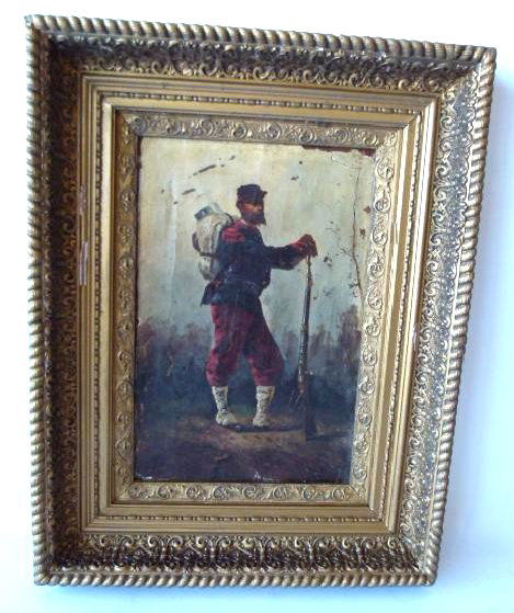 O/C FRENCH FOREIGN LEGION SOLDIER (ZOUVE) 19TH C. (1 of 6)