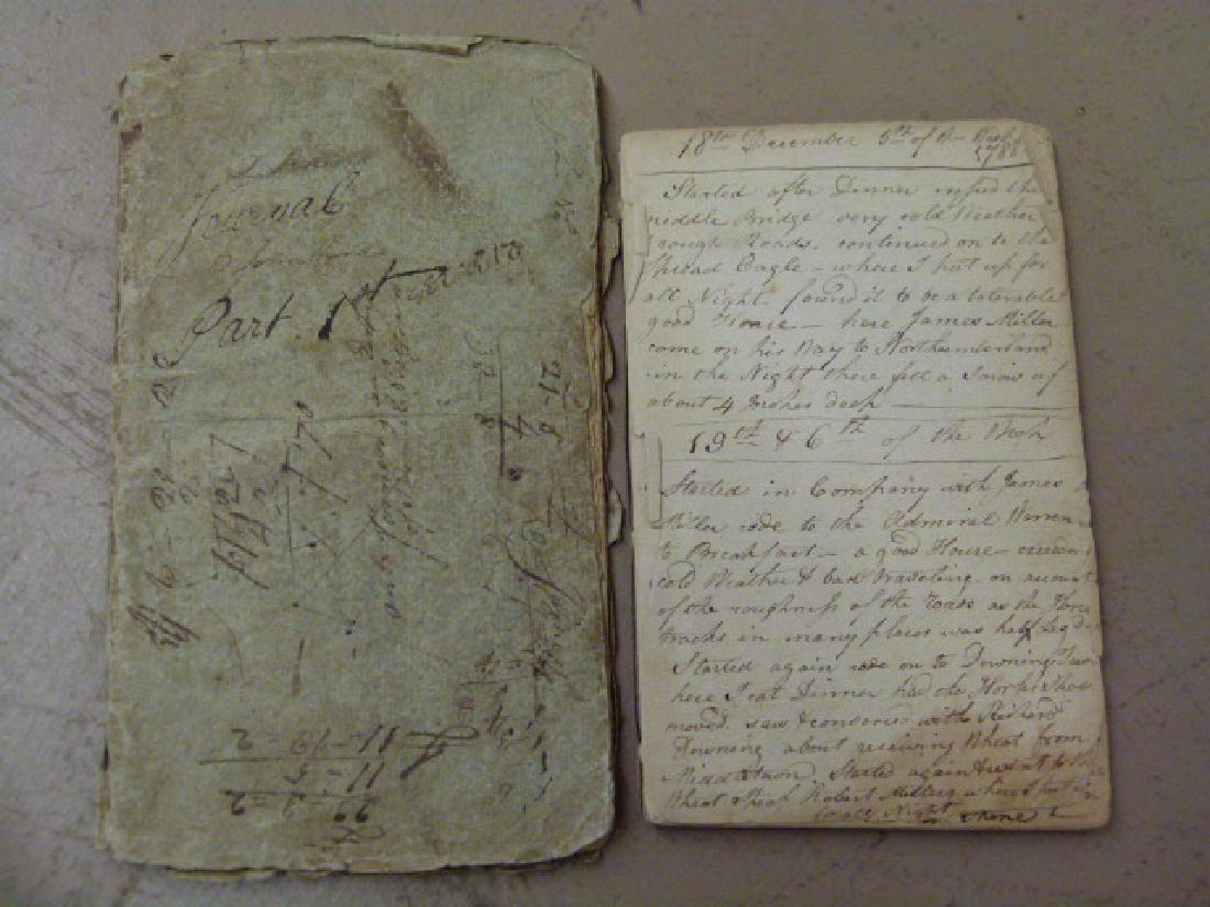 RARE DIARIES/JOURNALS INC. MEMORANDUM OF A JOURNEY (1 of 4)