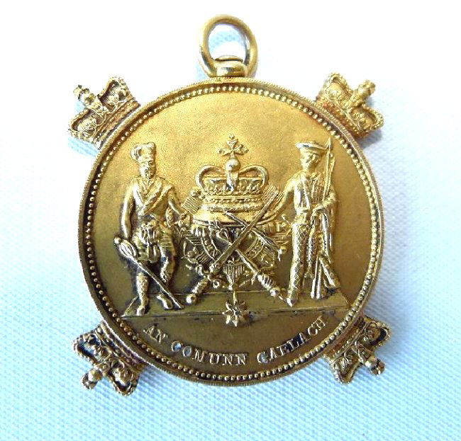 RARE "THE CHAMPIONSHIP MEDAL OF THE HIGHLAND SOCIETY" (1 of 4)