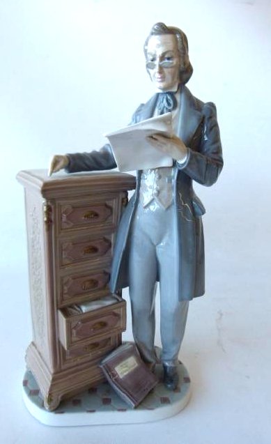 LLADRO "LAWYER" PORCELAIN GROUPING 20TH C. (1 of 6)