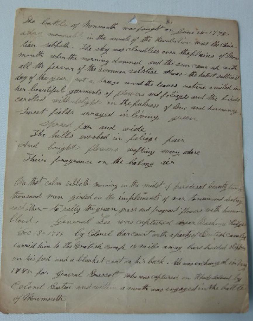 DOCUMENT-PERSONAL RE-COUNTS OF THE REV. WAR (1 of 6)