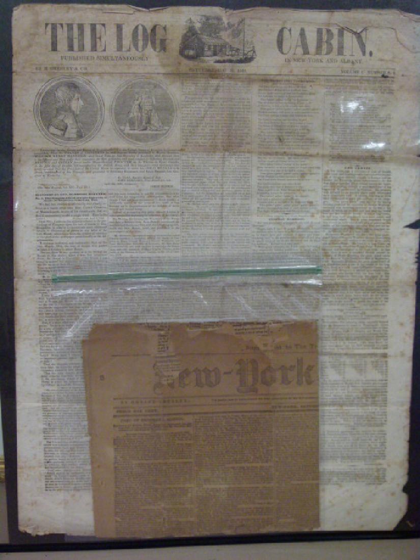 LOT (2) INC. HORACE GREELEY NEWSPAPERS (1 of 7)