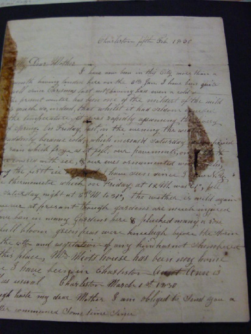 ASSORTED 18TH/EARLY 19TH CENTURY LOCAL DOCUMENTS (1 of 5)