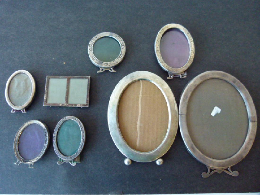 LOT (8) STERLING DRESSER FRAMES 20TH C. (1 of 4)