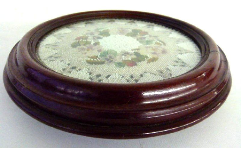 VICTORIAN CARVED MAHOGANY PLATAU (1 of 5)