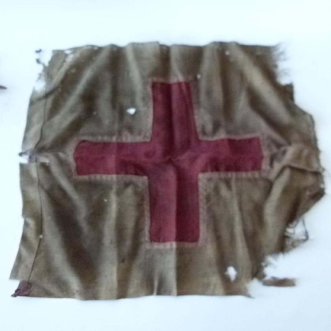 LARGE LOT WWI US ARMY BATTERY F AT MEXICAN BORDER: LARGE LOT WWI US ARMY BATTERY F AT MEXICAN BORDER SEARCHING FOR PANCHO VILLA W/FLAGS,PHOTO POSTCARDS, PINS & CORRESPONDENCE, C. 1916/17