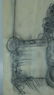 CHARCOAL SKETCH "SUBWAY RIDER" SIGNED BASQUIAT - 6