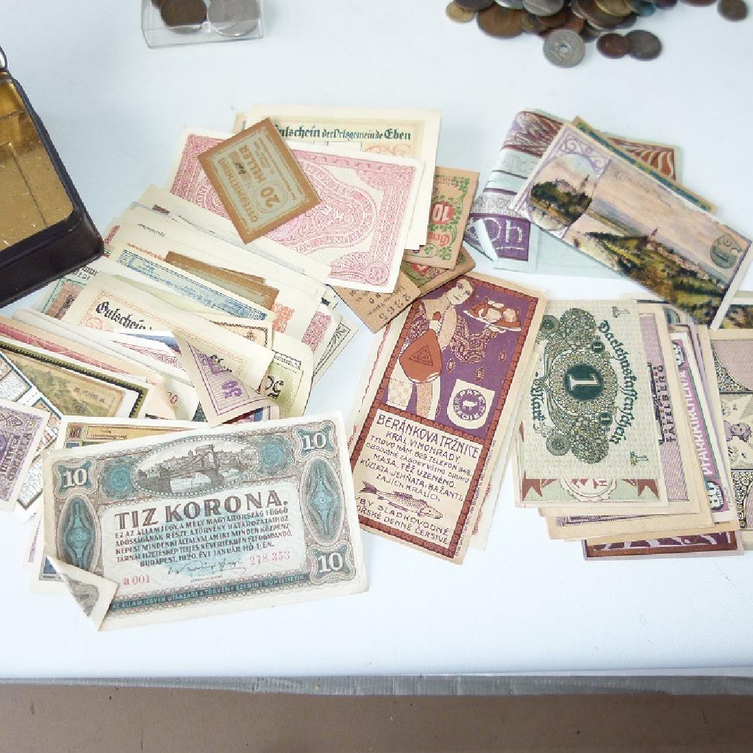LOT ASSORTED US & FOREIGN CURRENCY, 19/20TH C. (1 of 7)