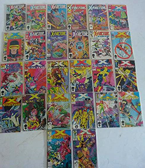 LOT ASSORTED VINTAGE COMICS INCL. X-FACTOR #1-24 (1 of 3)