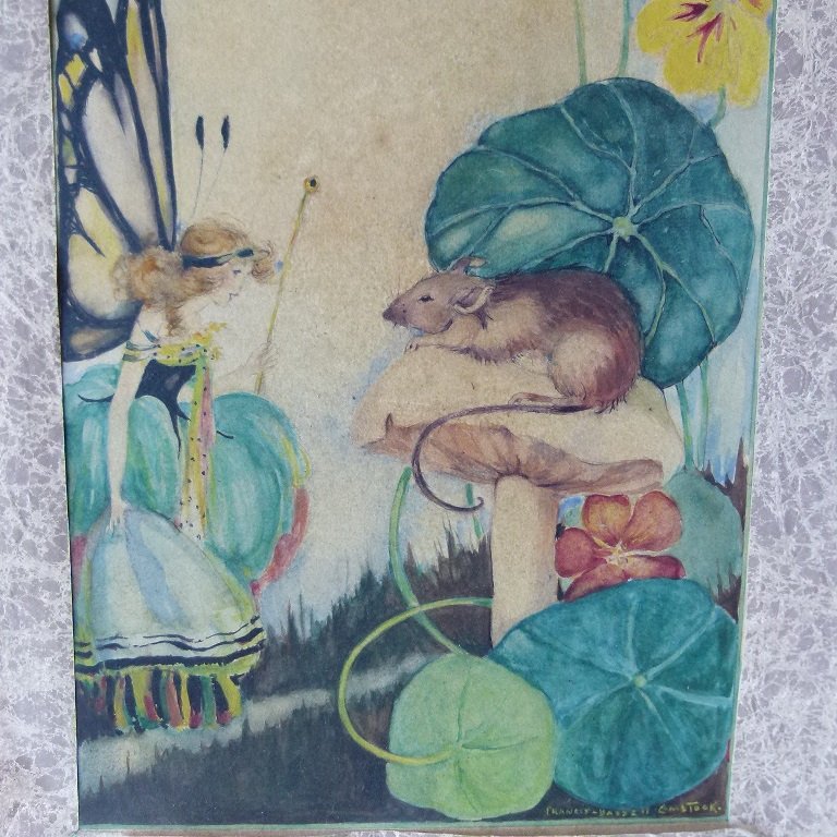 W/C FAIRYLAND SIGNED FRANCES BASSELL COMSTOCK (1 of 7)