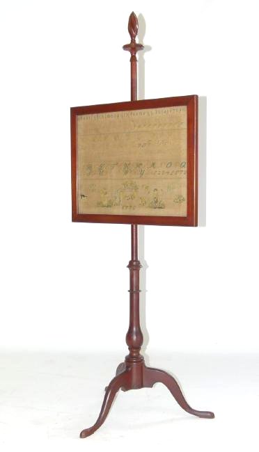 AMERICAN COUNTRY NEEDLEPOINT SAMPLER DATED 1776 (1 of 8)