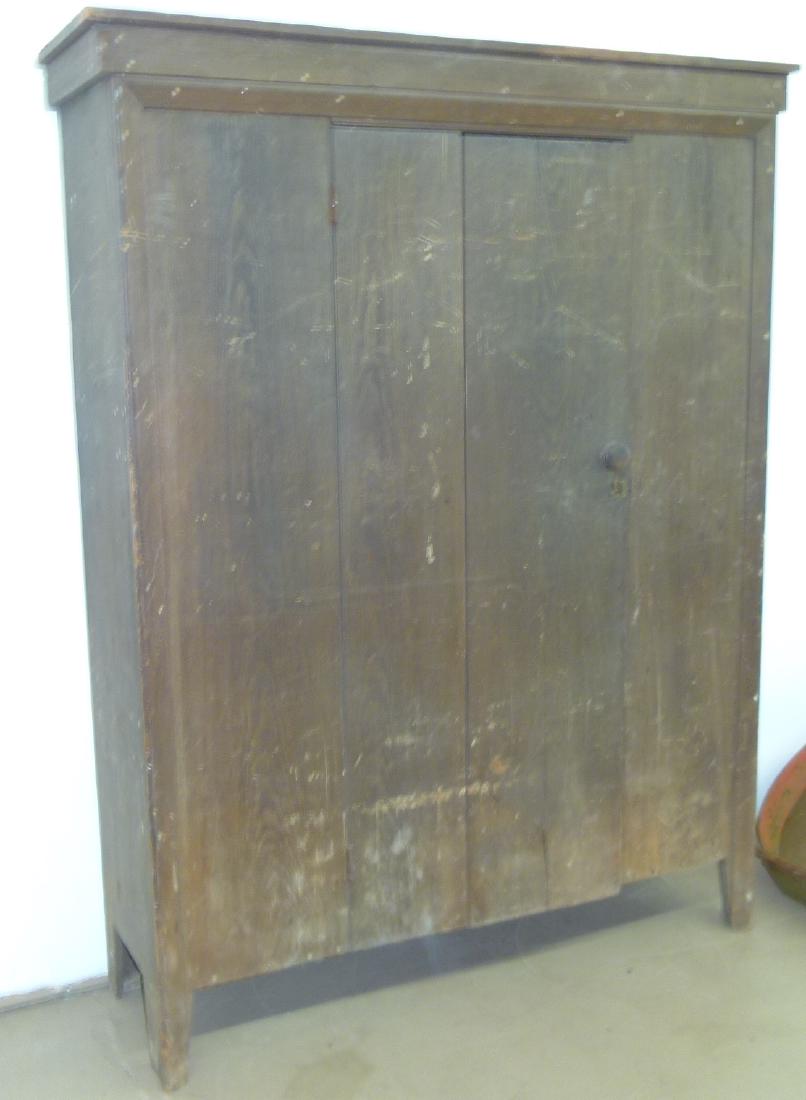 LARGE HUDSON VALLEY PINE CUPBOARD (1 of 4)