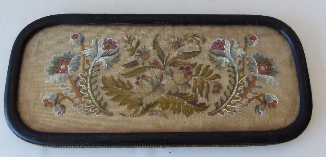 VICTORIAN WALNUT/CROSS STITCH DRESSER PLATEAU (1 of 15)