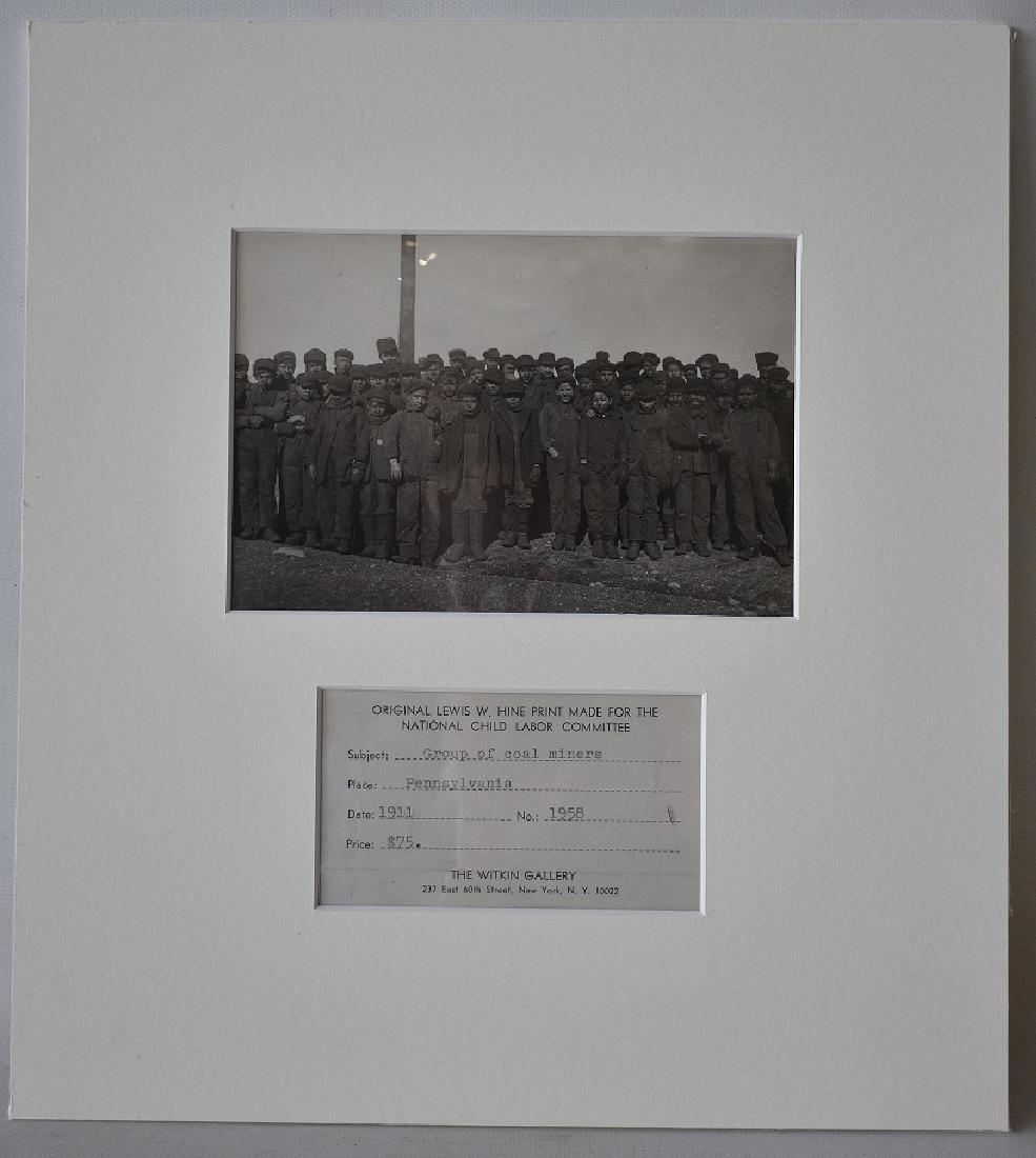 ORIGINAL LEWIS W. HINE PRINT (1 of 5)
