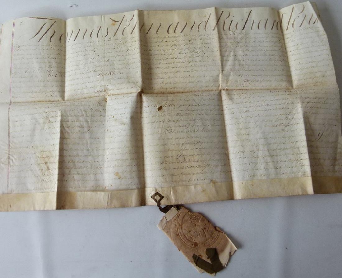 DOCUMENT VELLUM THOMAS-RICHARD PENN (1 of 10)