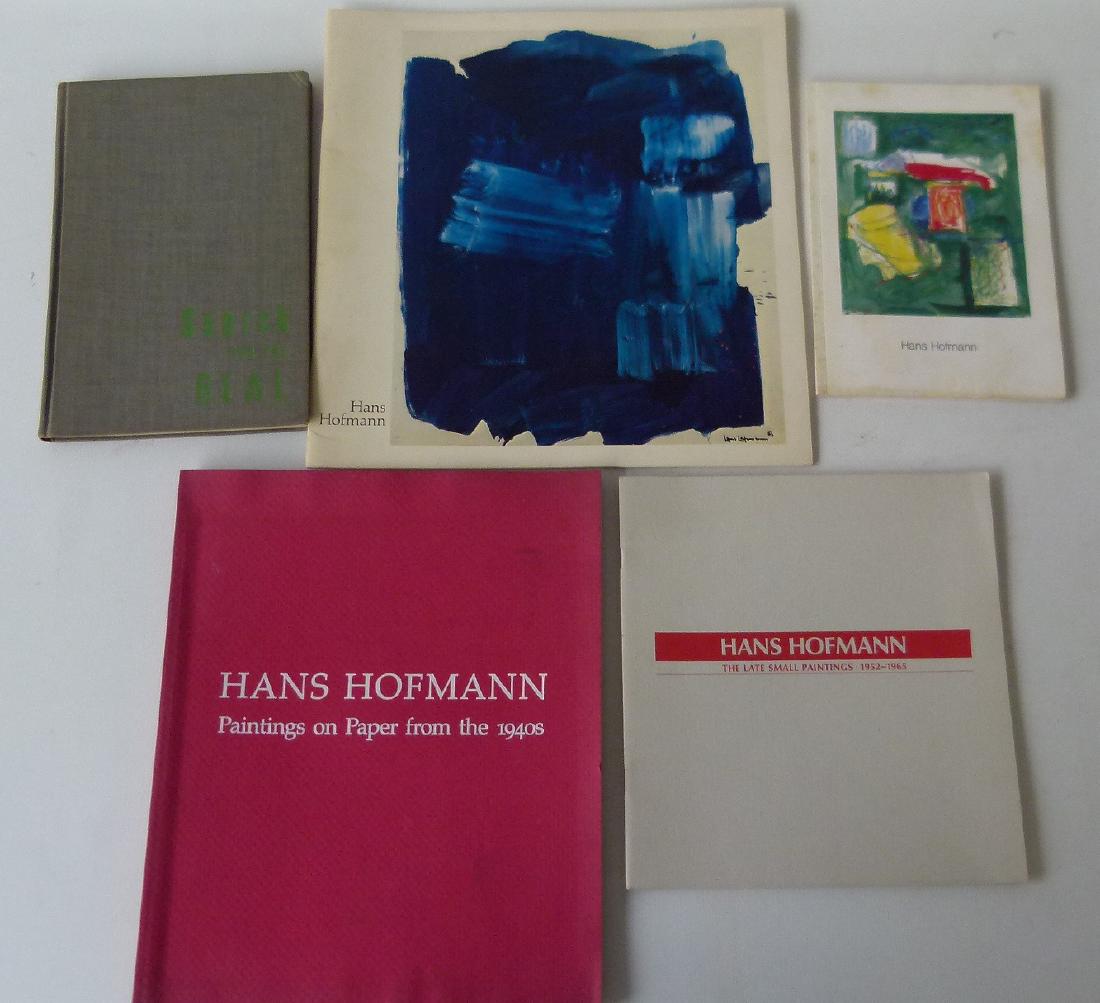LOT (5) VOLS./BROCHURES HANS HOFFMAN (1 of 15)
