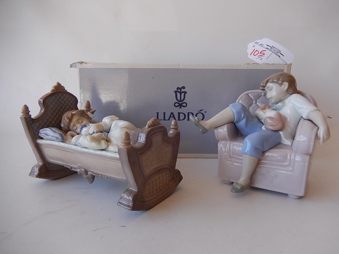 LOT (2) LLADRO PORCELAIN FIGURINES (1 of 10)