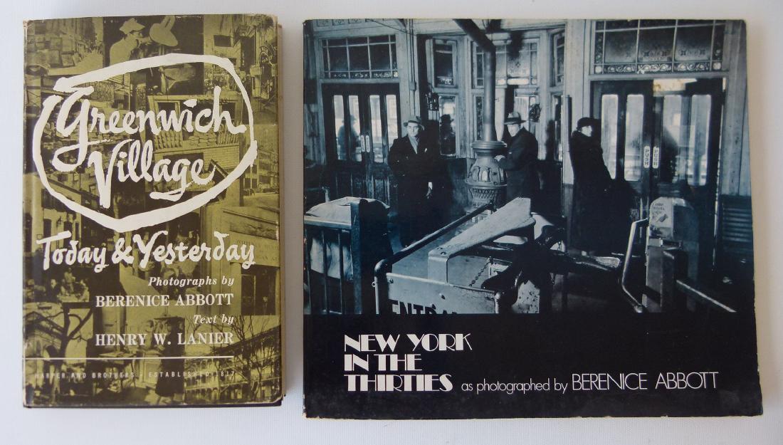 2 VOLS. INCL. GREENWICH VILLAGE SIGNED BERENICE ABBOTT (1 of 14)