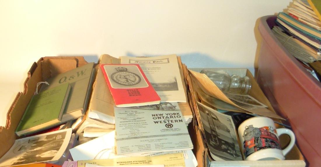 LARGE LOT ASST. O & W EPHEMERA INCL. PHOTOS (1 of 14)