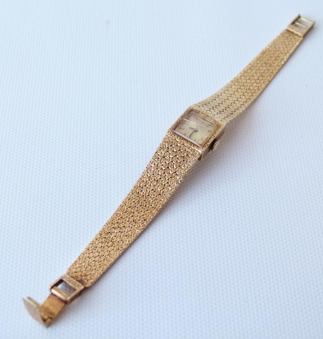 ZODIAC 14KT YELLOW GOLD LADIES GOLD LADIES WATCH (1 of 7)