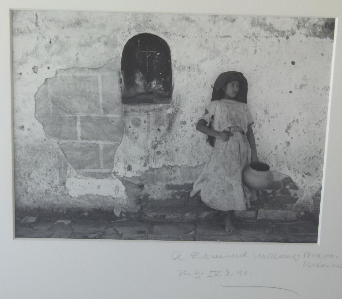 GELATIN SILVER PHOTOGRAPH  SIGNED MANUEL ALVAREZ (1 of 8)