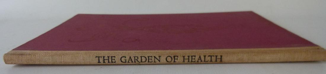 VOL. THE GARDEN OF HEALTH-ELLEN SHAFFER: VOL. THE GARDEN OF HEALTH-ELLEN SHAFFER W/ ORIG. LEAF FROM HORTUS SANITATIS C. 1499, 1ST EDITION 1957