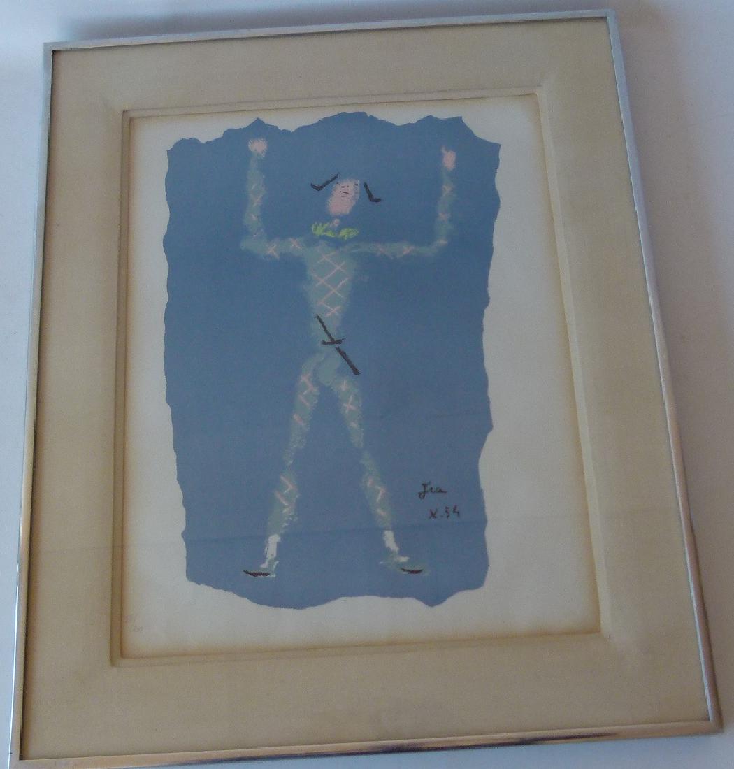 LITHO JESTER, JEAN M. C. COCTEAU 1954 (1 of 8)
