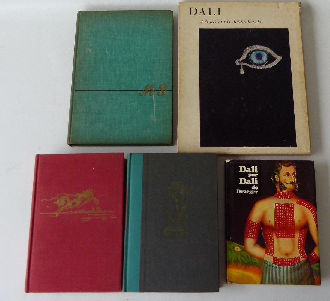 LOT (5) VOLS. SALVATOR DALI INCL. DALI (1 of 20)