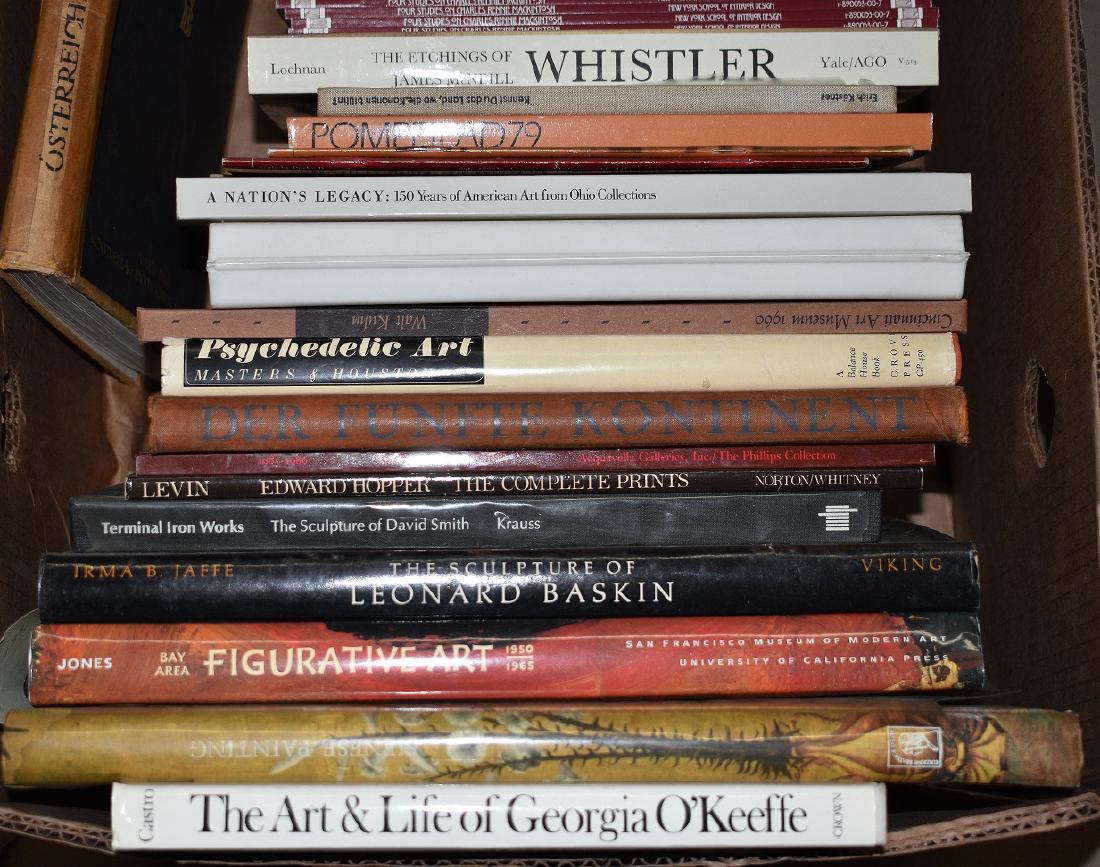 BOX LOT ASSORTED VOLS. ART REFERENCE (1 of 5)