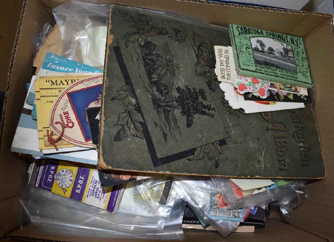 (2) LARGE LOTS ASSORTED POSTCARDS (1 of 6)