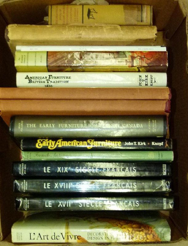 BOX LOT ASSORTED VOLUMES ART REFERENCE (1 of 6)