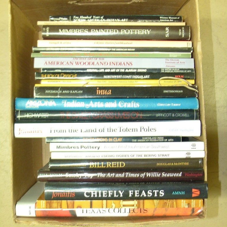 BOX LOT ASSORTED VOLUMES ART REFERENCE (1 of 4)