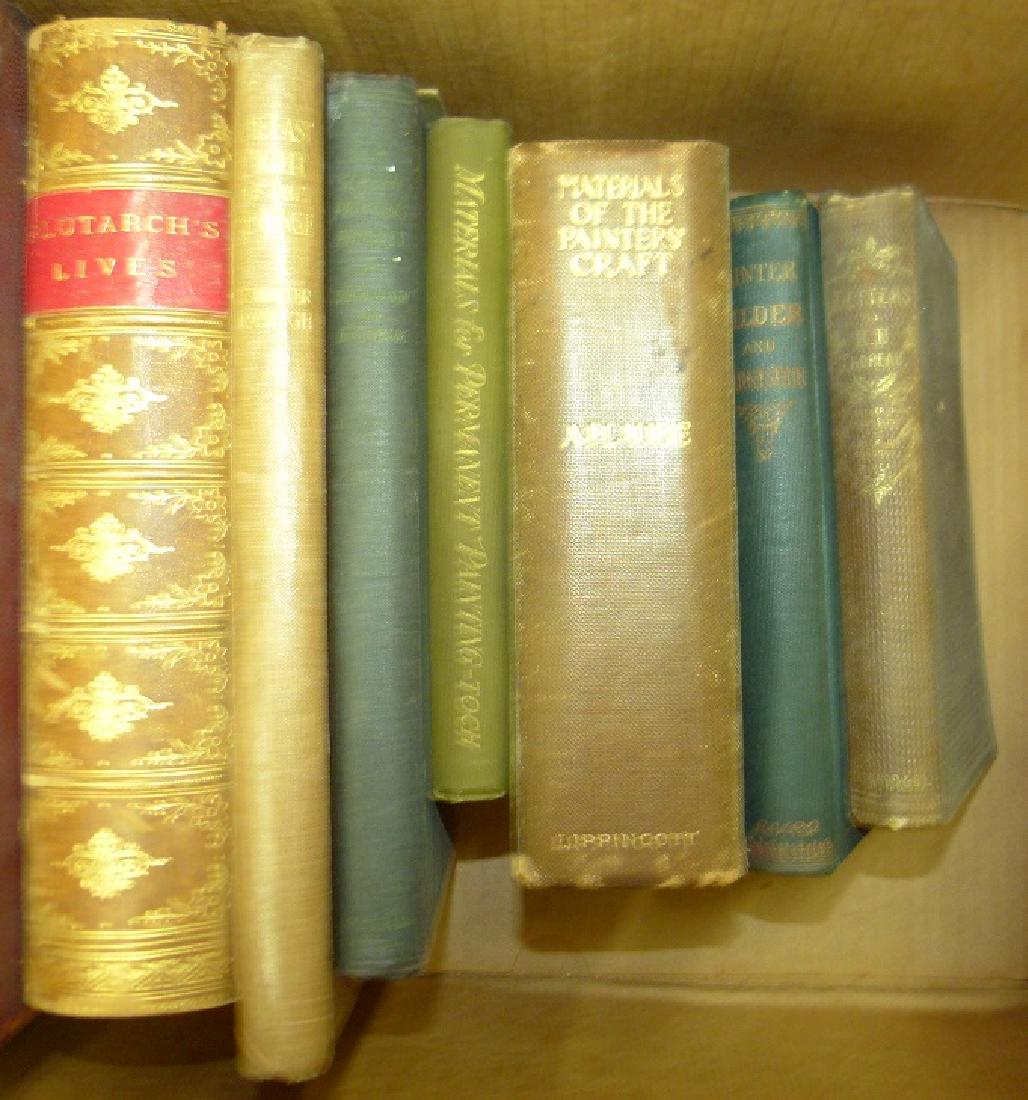 LOT (4) BOXES ASSORTED VOLUMES ART REFERENCE (1 of 12)