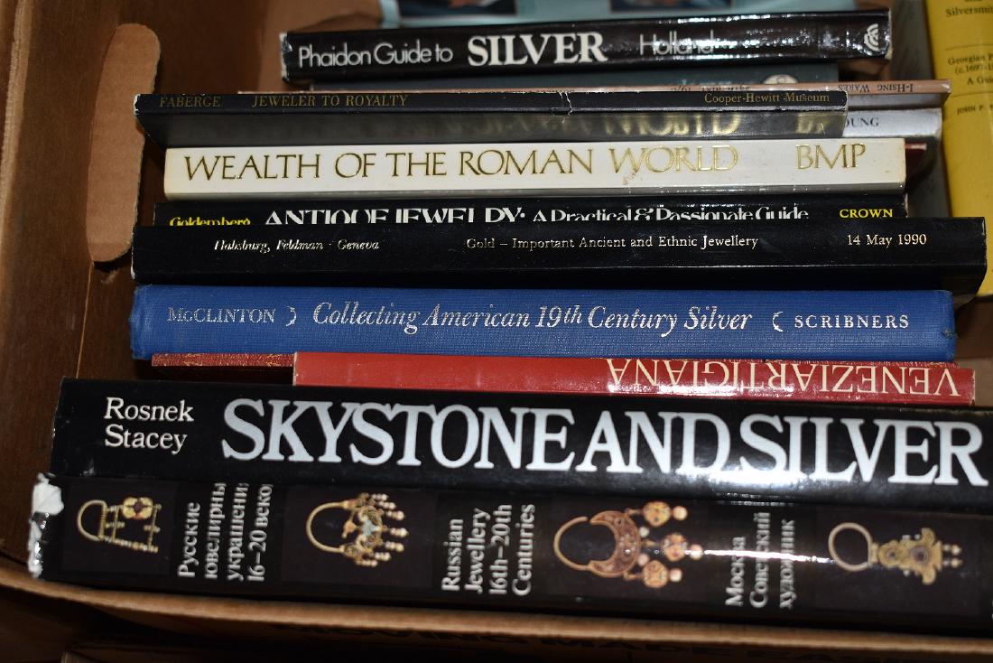 BOX LOT ASSORTED VOLUMES GOLD/SILVER (1 of 7)