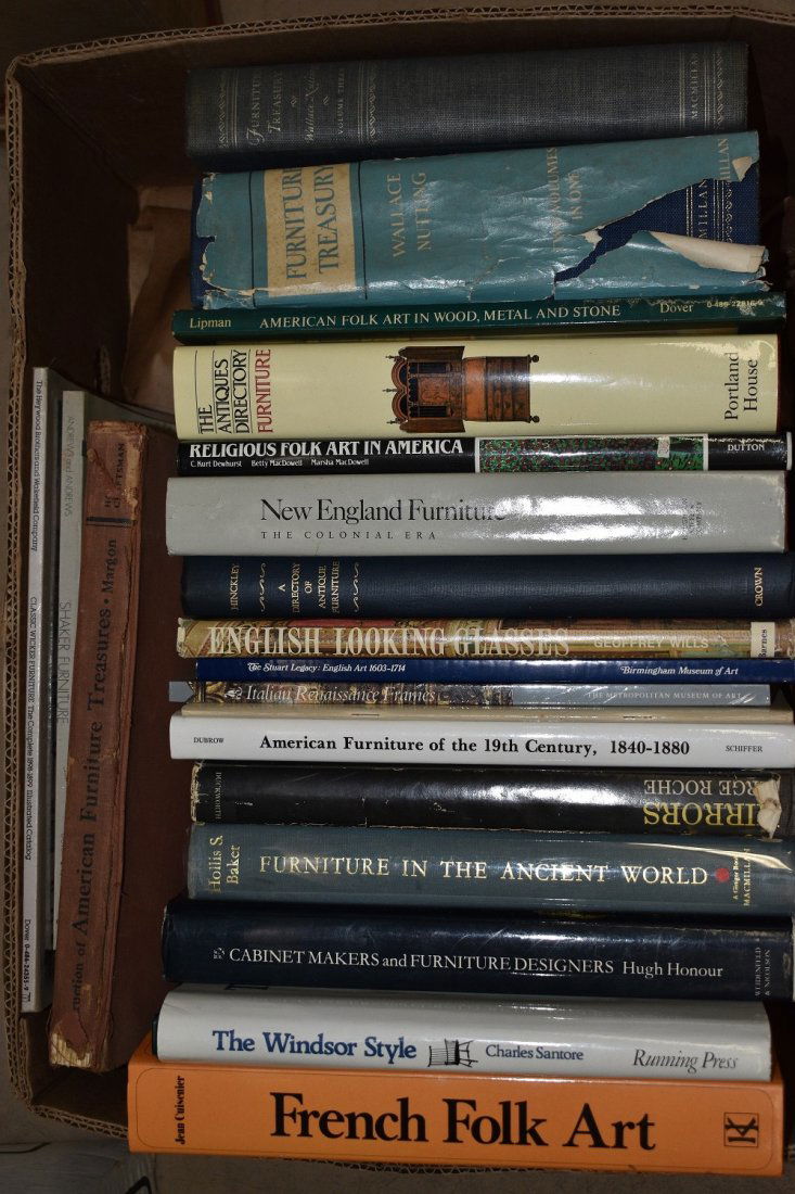 BOX LOT ASSORTED VOLUMES ART REFERENCE (1 of 7)