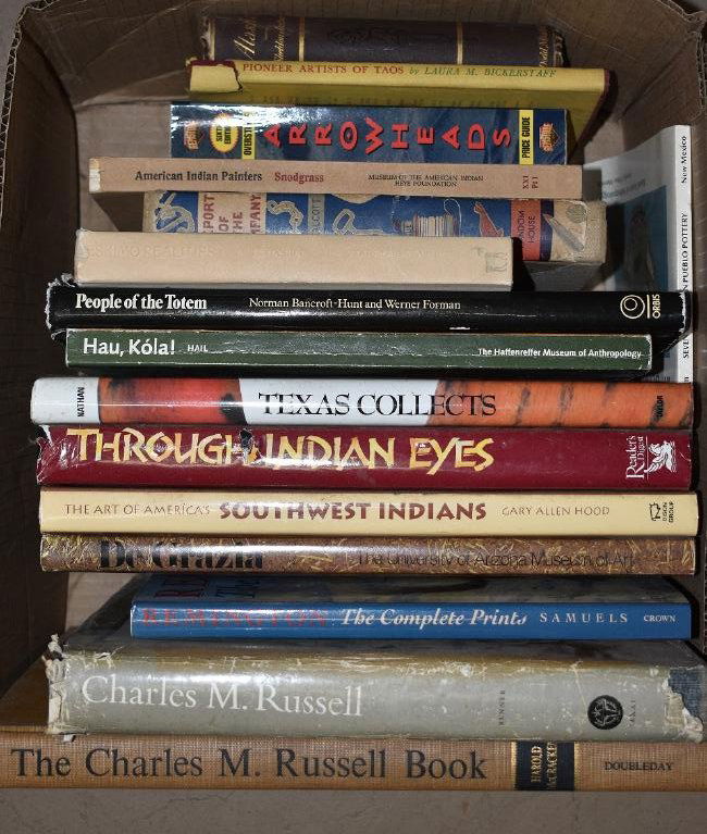 BOX LOT ASSORTED VOLUMES ART REFERENCE (1 of 5)