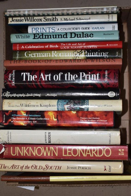 BOX LOT ASST. VOLS. ART REFERENCE (1 of 5)